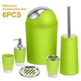 Bathroom Accessory Set 6-piece Set - SS Creative Holdings