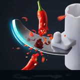Manual Express Food Chopper - Precision Ginger & Garlic Mincer