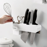 Elite Wall-Mounted Precision Knife Rack - Space-Saving Organizer