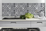 Elite Moroccan Style Kitchen Backsplash - Oil-proof and Heat Resistant.