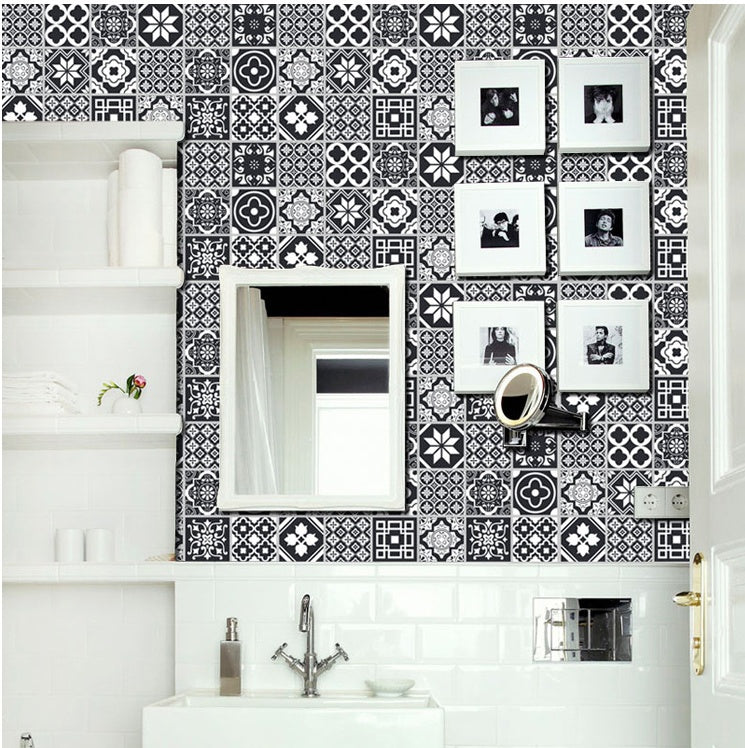 Elite Moroccan Style Kitchen Backsplash - Oil-proof and Heat Resistant.
