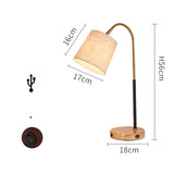 Bedroom Girl Creative Mobile Phone Wireless Charging Bedroom Table Lamp