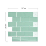 Waterproof, oil-proof, self-adhesive 3d wall sticker wallpaper self-adhesive plain color dormitory bedroom wall sticker furniture renovation sticker