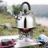 2.1-Quart Stainless Steel Whistling Tea Kettle – Stovetop, Induction, and Camping Safe - SS Creative Holdings
