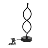2-Pack Modern Wave-Shaped LED Desk Lamp with 3-Color Dimmable Lighting. - SS Creative Holdings