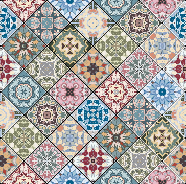 Elite Moroccan Style Kitchen Backsplash - Oil-proof and Heat Resistant.