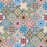 Elite Moroccan Style Kitchen Backsplash - Oil-proof and Heat Resistant.