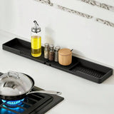 30-Inch Heat Resistant Stove Back Rack | Space Saving Kitchen Counter Organizer - SS Creative Holdings