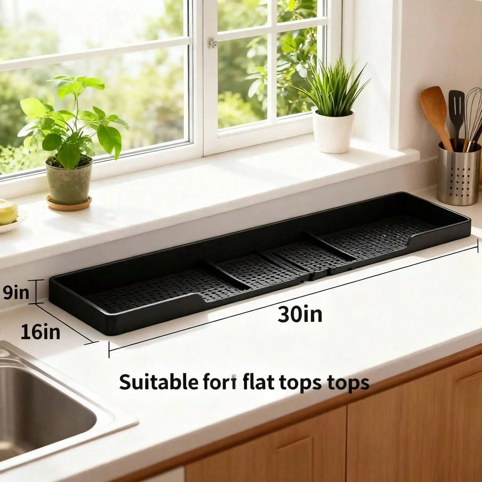 30-Inch Heat Resistant Stove Back Rack | Space Saving Kitchen Counter Organizer - SS Creative Holdings