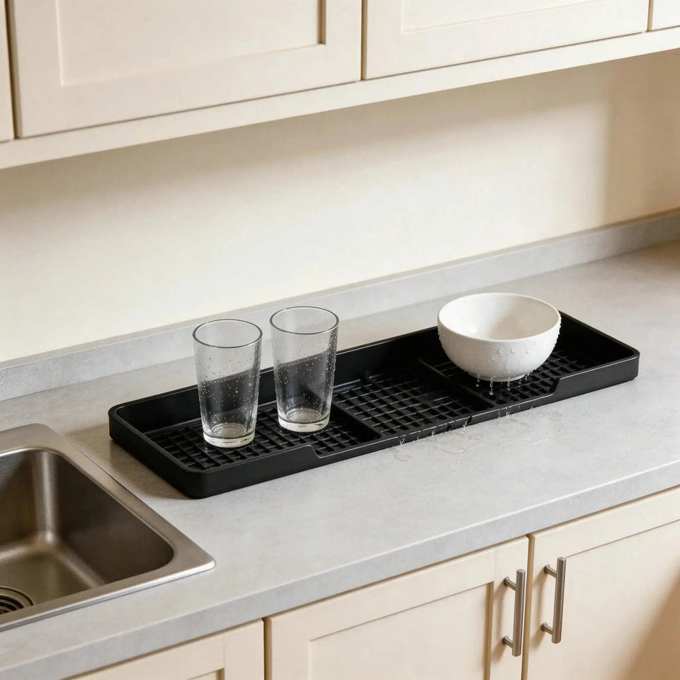 30-Inch Heat Resistant Stove Back Rack | Space Saving Kitchen Counter Organizer - SS Creative Holdings