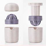 Manual  Citrus Juicer and Portable Fruit  Blender