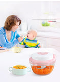 Manual Express Food Chopper - Precision Ginger & Garlic Mincer