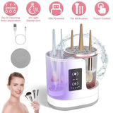 4-in-1 Electric Makeup Brush Cleaner & Dryer – Automatic UV Sanitizing Station - SS Creative Holdings