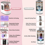 4-in-1 Electric Makeup Brush Cleaner & Dryer – Automatic UV Sanitizing Station - SS Creative Holdings