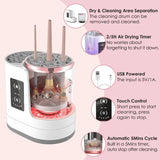 4-in-1 Electric Makeup Brush Cleaner & Dryer – Automatic UV Sanitizing Station - SS Creative Holdings