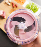 Manual Express Food Chopper - Precision Ginger & Garlic Mincer