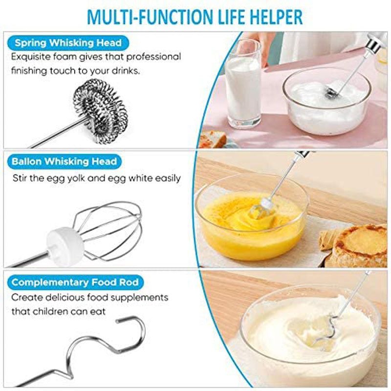 Handheld Milk Frother and coffee Mixer