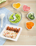 Manual Express Food Chopper - Precision Ginger & Garlic Mincer