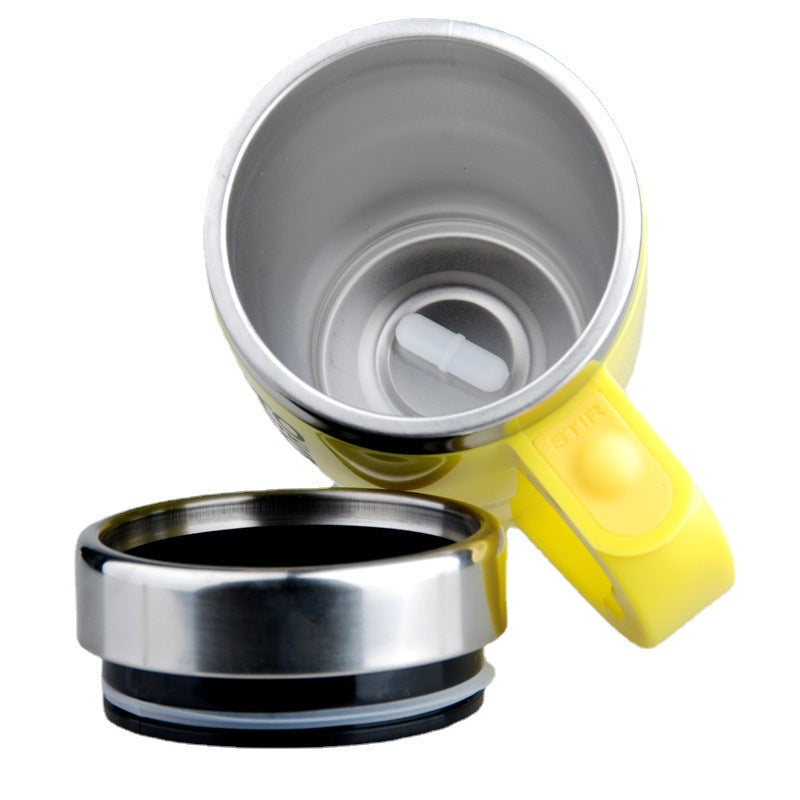 Self-Stirring Magnetic Travel Mug - Automatic Electric Mixing Cup with Lid