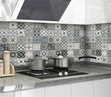 Elite Moroccan Style Kitchen Backsplash - Oil-proof and Heat Resistant.