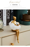 Original Design Cloud Girl Living Room Car Desktop Character Decoration