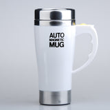 Self-Stirring Magnetic Travel Mug - Automatic Electric Mixing Cup with Lid