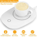 Coffee Mug Warmer 16W Smart Touch Auto-Off Mug Warmer for Desk - SS Creative Holdings