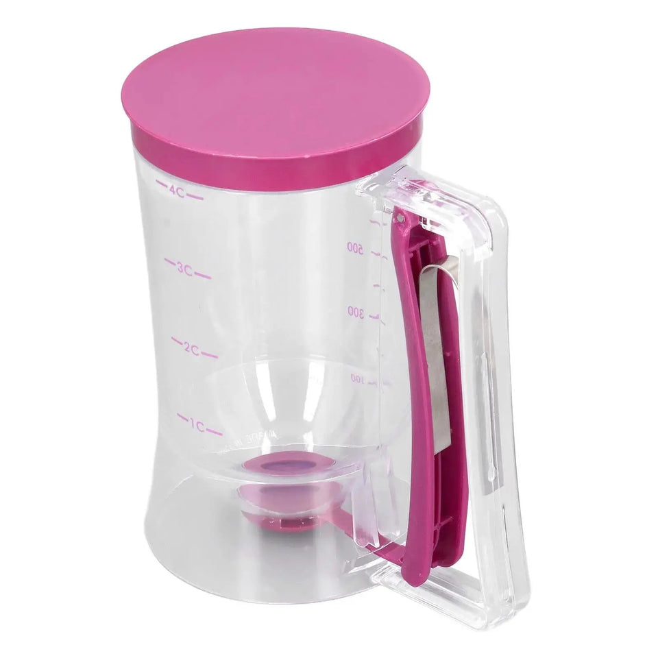 Easy-Pour Pancake Batter Dispenser with Trigger Handle – BPA-Free Kitchen Tool for Baking - SS Creative Holdings