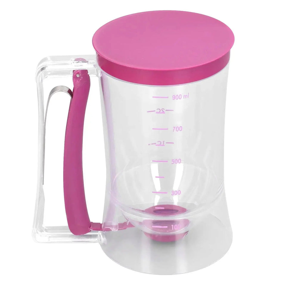 Easy-Pour Pancake Batter Dispenser with Trigger Handle – BPA-Free Kitchen Tool for Baking - SS Creative Holdings