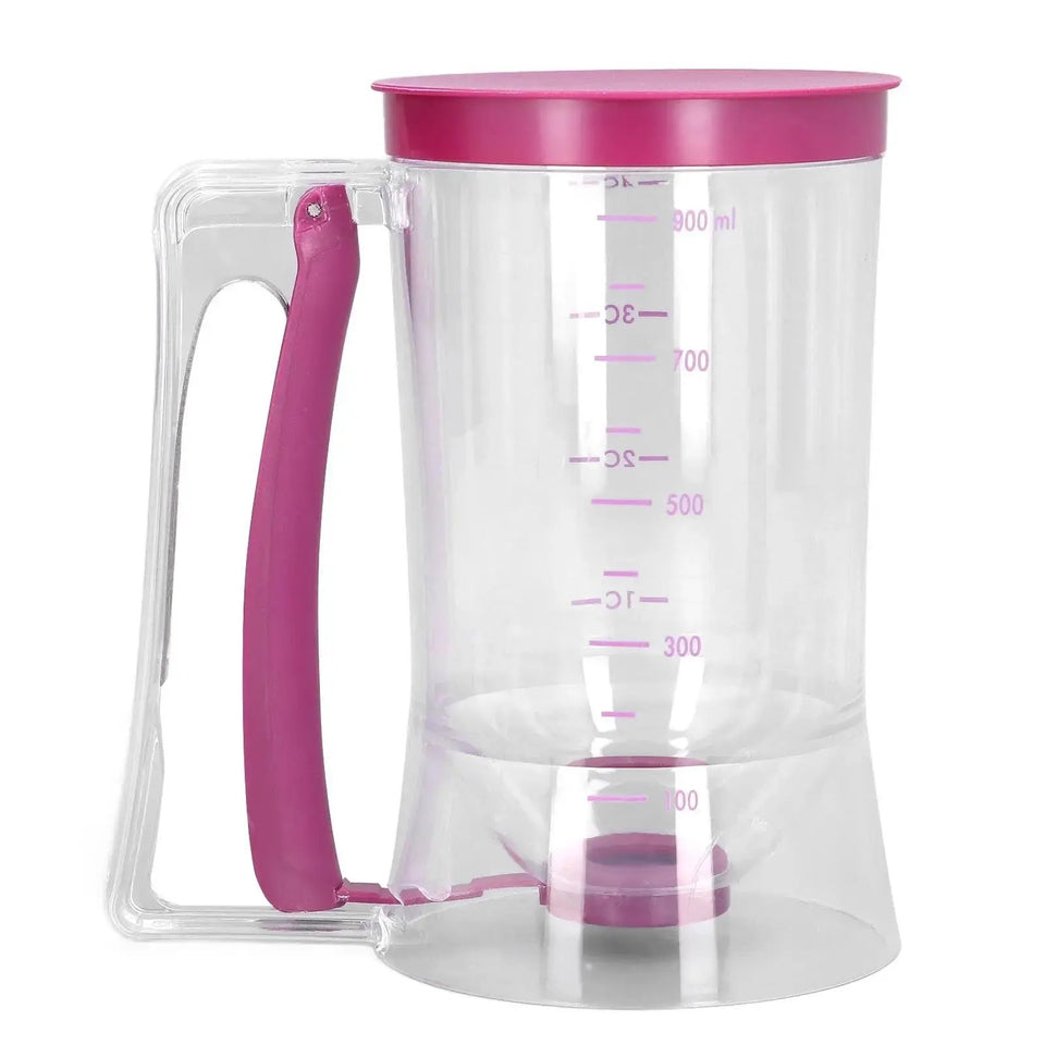 Easy-Pour Pancake Batter Dispenser with Trigger Handle – BPA-Free Kitchen Tool for Baking - SS Creative Holdings