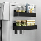 Magnetic Spice Rack Set – Space-Saving Kitchen Organizer for Refrigerator Doors - SS Creative Holdings