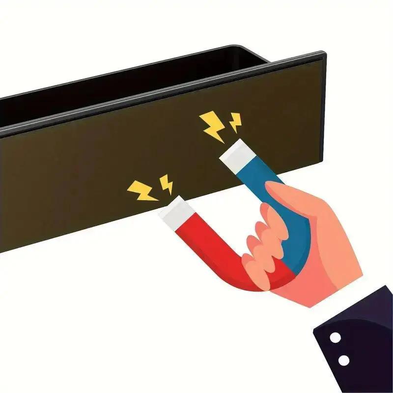 Magnetic Spice Rack Set – Space-Saving Kitchen Organizer for Refrigerator Doors - SS Creative Holdings