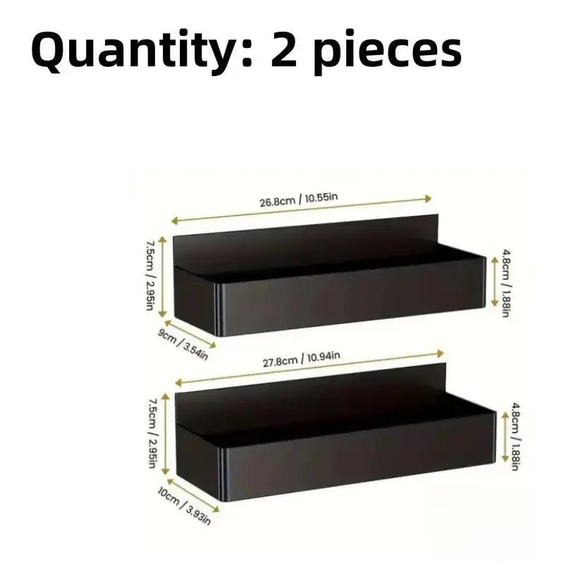 Magnetic Spice Rack Set – Space-Saving Kitchen Organizer for Refrigerator Doors - SS Creative Holdings