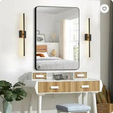 Modern 2-Pack LED Wall Sconce & Minimalist Indoor Light Fixture - SS Creative Holdings
