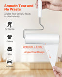 Pet Hair Lint Roller Set, 3 Pack Large Sticky Pet Hair Remover with 270 Sheets and Storage Cover - SS Creative Holdings