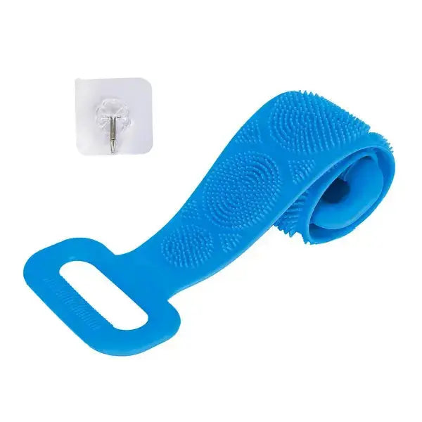 Premium Silicone Back Scrubber Belt – Exfoliating Shower Strap for Deep Cleaning & Massage - SS Creative Holdings
