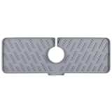 Premium Silicone Kitchen Sink Faucet Splash Guard & Drain Mat – Keeps Countertops Dry & Clean - SS Creative Holdings