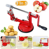 Recommended: 3-in-1 Premium Fruit Peeler, Corer, and Slicer – Durable Zinc Alloy Kitchen Tool - SS Creative Holdings