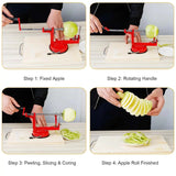 Recommended: 3-in-1 Premium Fruit Peeler, Corer, and Slicer – Durable Zinc Alloy Kitchen Tool - SS Creative Holdings