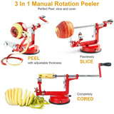 Recommended: 3-in-1 Premium Fruit Peeler, Corer, and Slicer – Durable Zinc Alloy Kitchen Tool - SS Creative Holdings