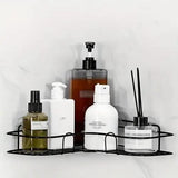 Space-Saving Triangle Wall Shelf - No Drill, Rustproof, 30 lbs Capacity - SS Creative Holdings
