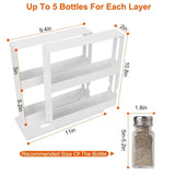 Swivel Cabinet Organizer – Rotating Kitchen Rack for Spices & Condiments. - SS Creative Holdings