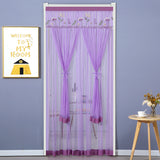 Punch-free Mosquito-proof Curtain Fabric Mesh Curtains Bedroom Lace Partition Four Seasons Household