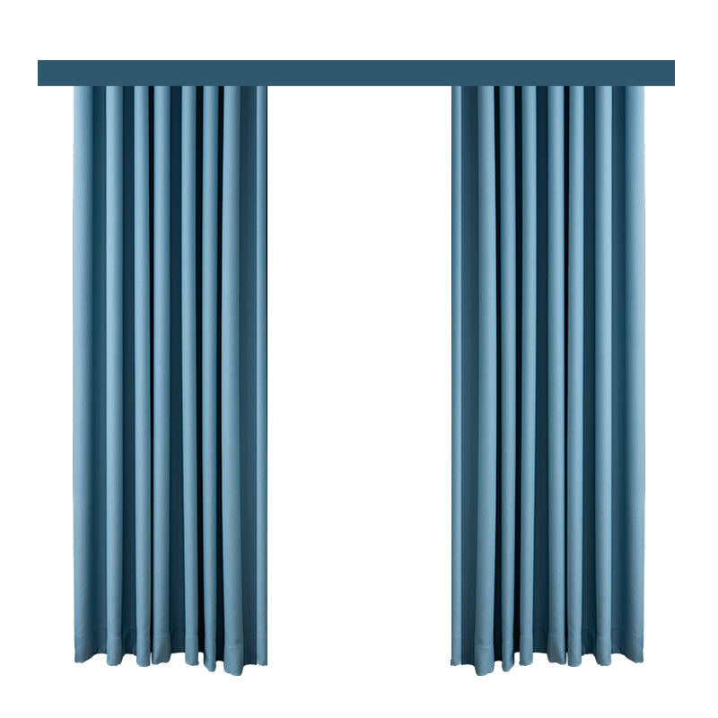 Hook-style Blackout Sun-blocking Curtains For The Bedroom