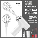 Wireless Foldable Electric Whisk - 3-Speed Portable Cream & Egg Blender