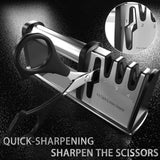 Non-slip Kitchen Knife Sharpener, Ergonomic Handle, Safe And Fast Knife Sharpening Tool, Suitable For Home And Restaurant Use. - SS Creative Holdings