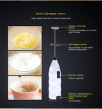 Portable Mini Electric whisk and  Blender